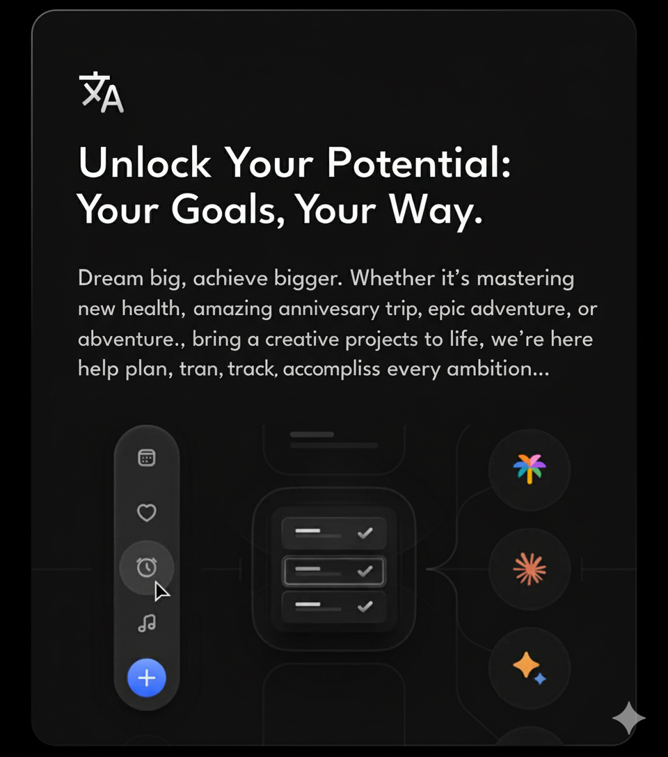 Unlock Your Potential: Your Goals, Your Way